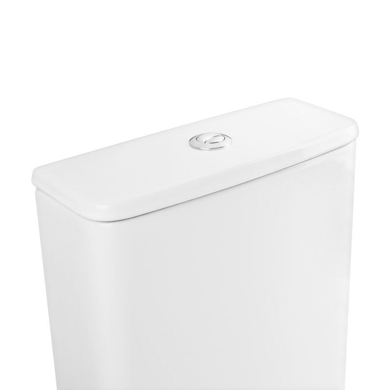 Qtap Унітаз-компакт Kalao безобідковий з сідінням Soft-close QT08221213AW