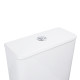 Qtap Унітаз-компакт Nando безобідковий з сидінням Soft-close QT12221222AW