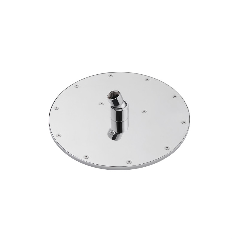 Qtap Душова система універсальна Brno термостатична на два споживача QTBRN5769103ONC Chrome