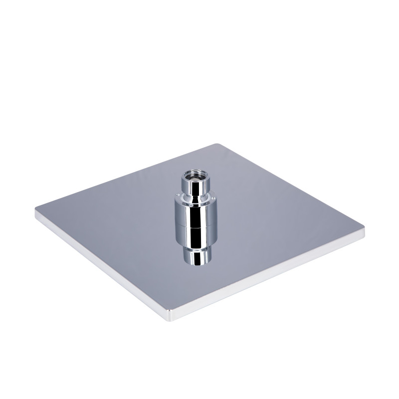 Qtap Душова система для кабіни Capricorn на три споживача (з виливом) 53103KNC Chrome