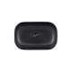 Qtap Раковина-чаша Robin 610х400х145 Matt black з донним клапаном QT132143PMBMB