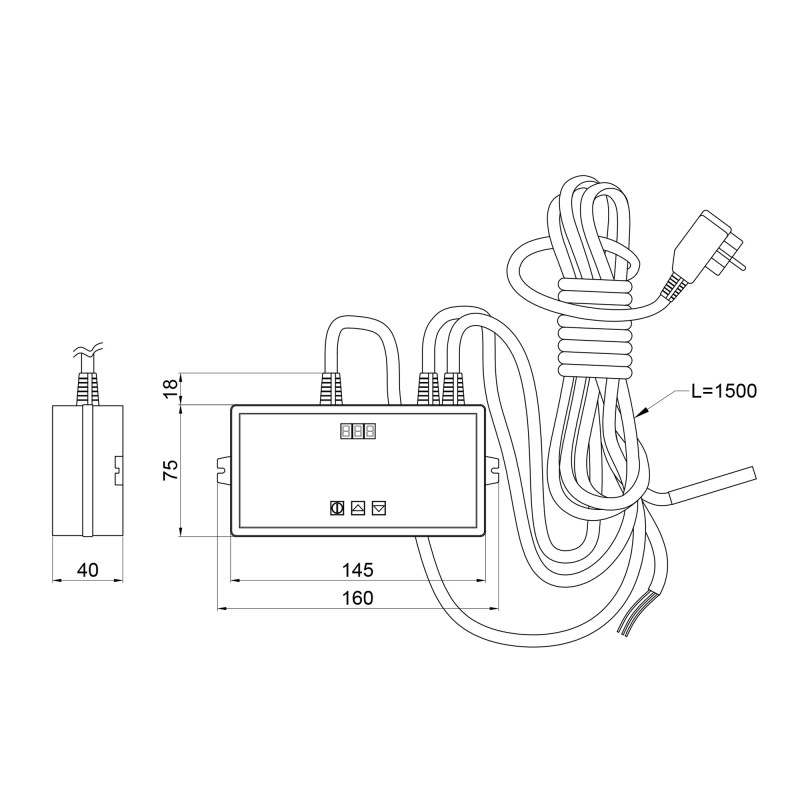 Thermo Alliance Контролер ТА22v2 для управління насосом ЦО (TA22V2)