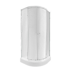 Qtap Набір душова кабіна Presto CRM1088AP5 Pear 1970x800x800 мм + піддон Robin 308812C 80x80x12 см з сифоном