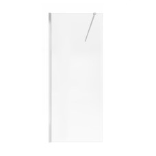 Qtap Душова перегородка Walk-In Standard CRM209.C8 90х190 см, скло Clear 8 мм, покриття CalcLess