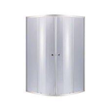 Lidz Душова кабіна Latwa SC90x90.SAT.HIGH.GR, скло тоноване 4 мм без піддона