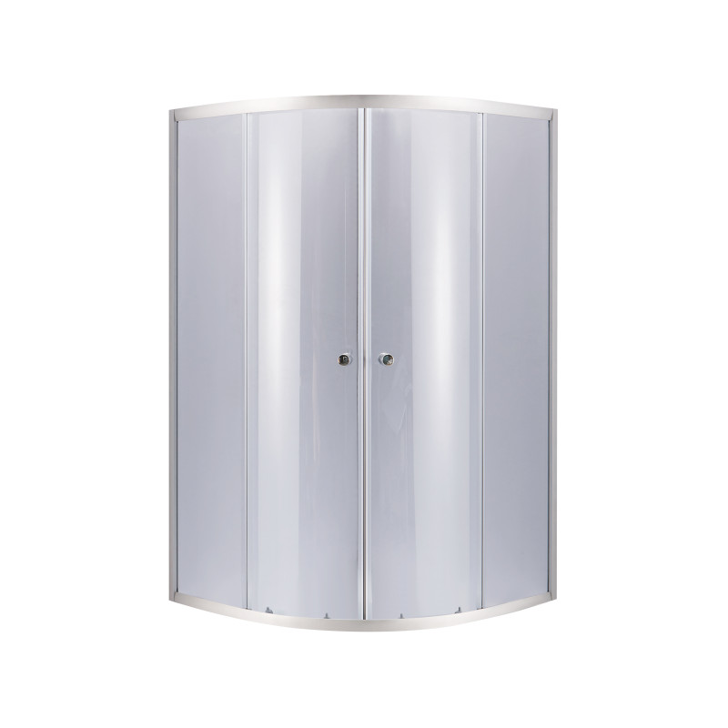 Lidz Душова кабіна Latwa SC90x90.SAT.HIGH.GR, скло тоноване 4 мм без піддона