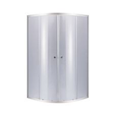 Lidz Душова кабіна Latwa SC90x90.SAT.MID.GR, скло тоноване 4 мм без піддона