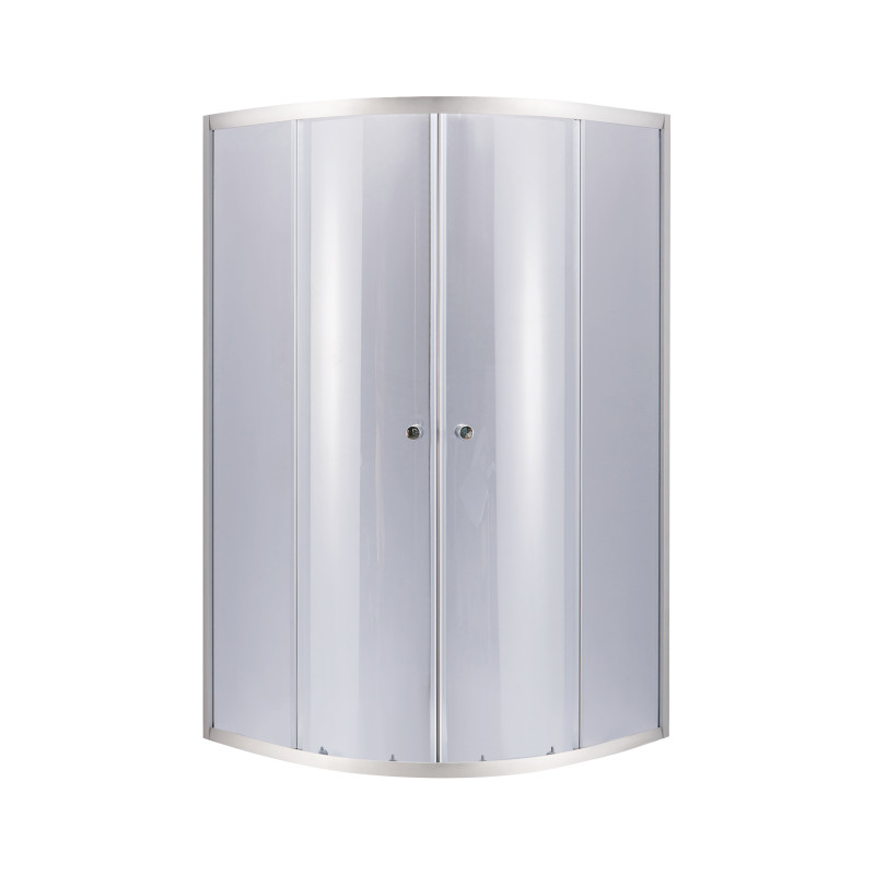 Lidz Душова кабіна Latwa SC90x90.SAT.MID.GR, скло тоноване 4 мм без піддона