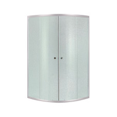 Lidz Душова кабіна Latwa SC90x90.SAT.MID.FR, скло Frost 4 мм без піддона