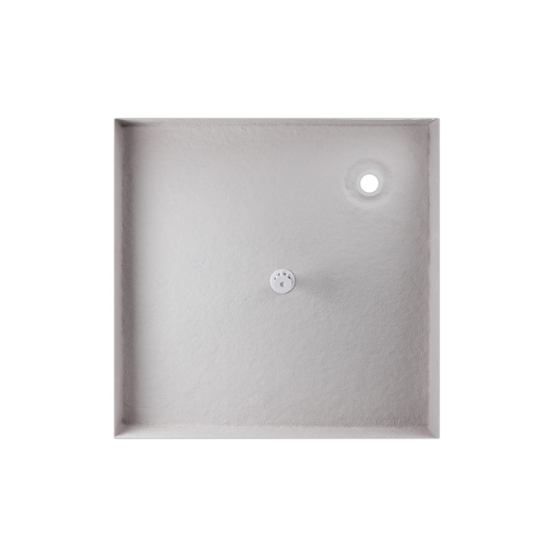 Lidz Набір душова кабіна Wawel SC90x90.SAT.LOW.GR, скло тоноване 4 мм + піддон Mazur