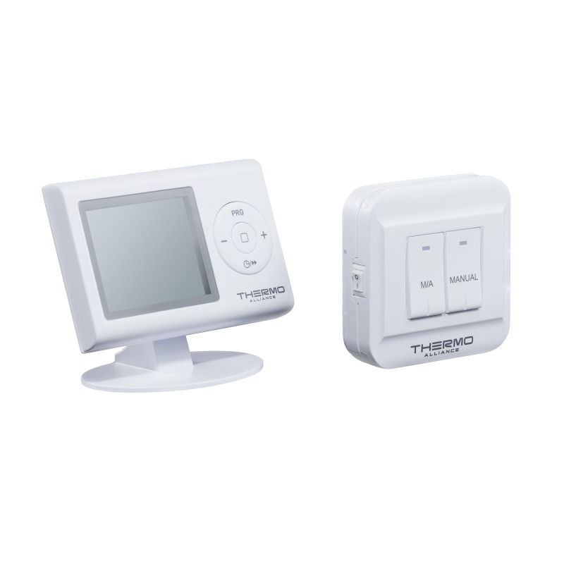 Thermo Alliance Тижневий програмований термостат ТА-2402RFWiFi радіокерований з WiFi (TA2402WIFIRF)