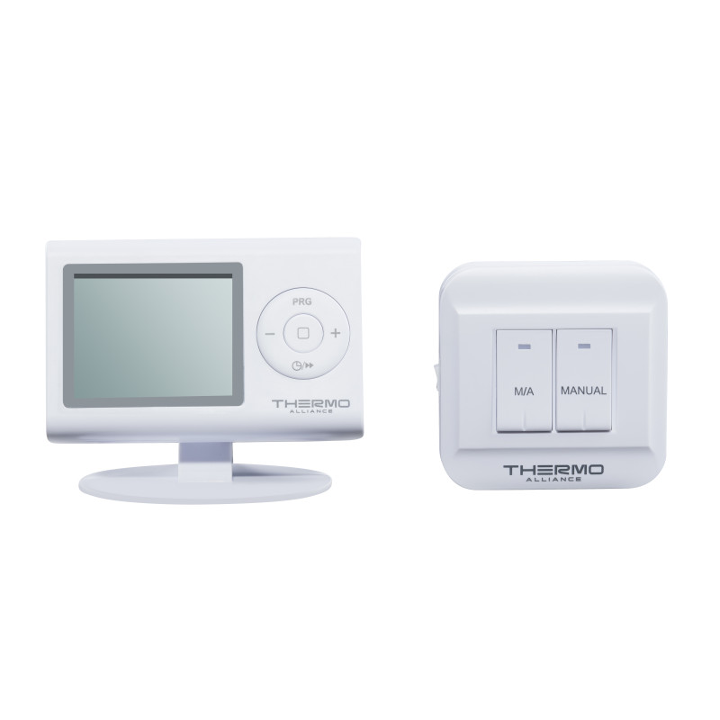 Thermo Alliance Тижневий програмований термостат ТА-2402RFWiFi радіокерований з WiFi (TA2402WIFIRF)
