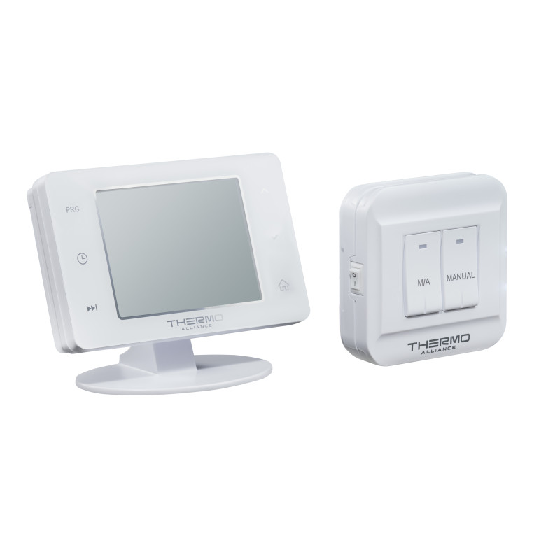 Thermo Alliance Тижневий програмований термостат ТА-2701RF радіокерований сенсорний (TA2701RF)