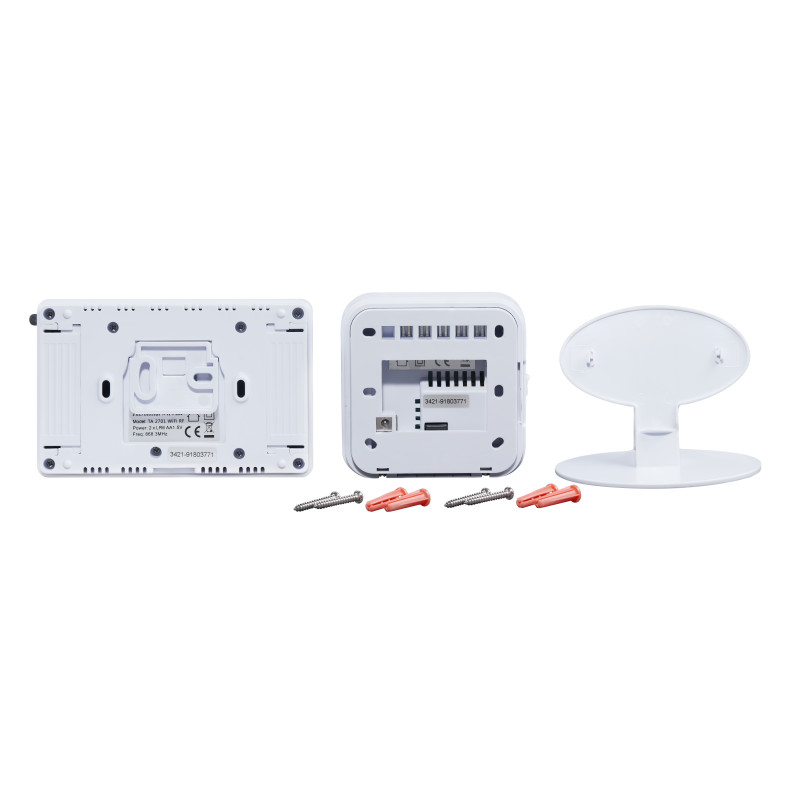 Thermo Alliance Тижневий програмований термостат ТА-2701RFWiFi радіокерований сенсорний з WiFi (TA2701WIFIRF)