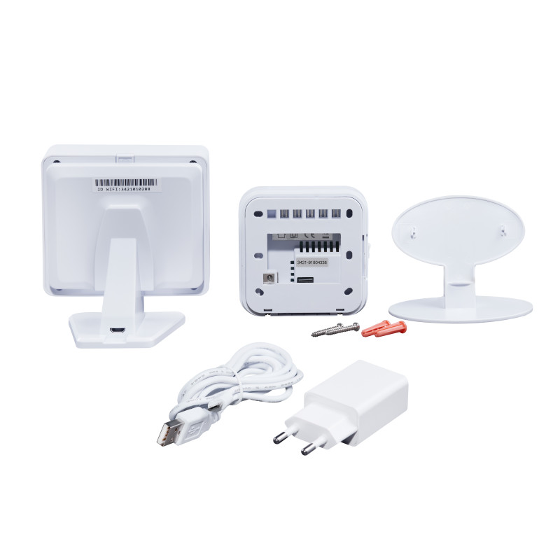 Thermo Alliance Тижневий програмований термостат ТА-2501RFWiFi радіокерований сенсорний з WiFi (TA2501WIFIRF)