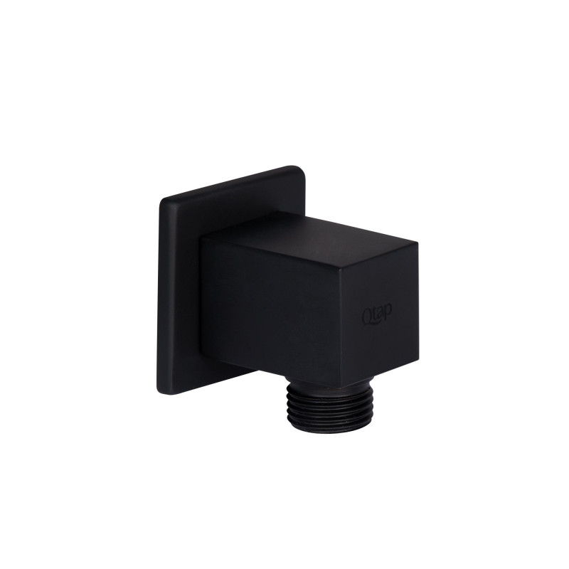 Qtap Підключення для шланга Spojeni прямокутне QT809810842857NB Black Matt