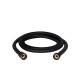 Qtap Шланг для ручного душу Hadice 1600 мм QT054BL43074 Black Matt