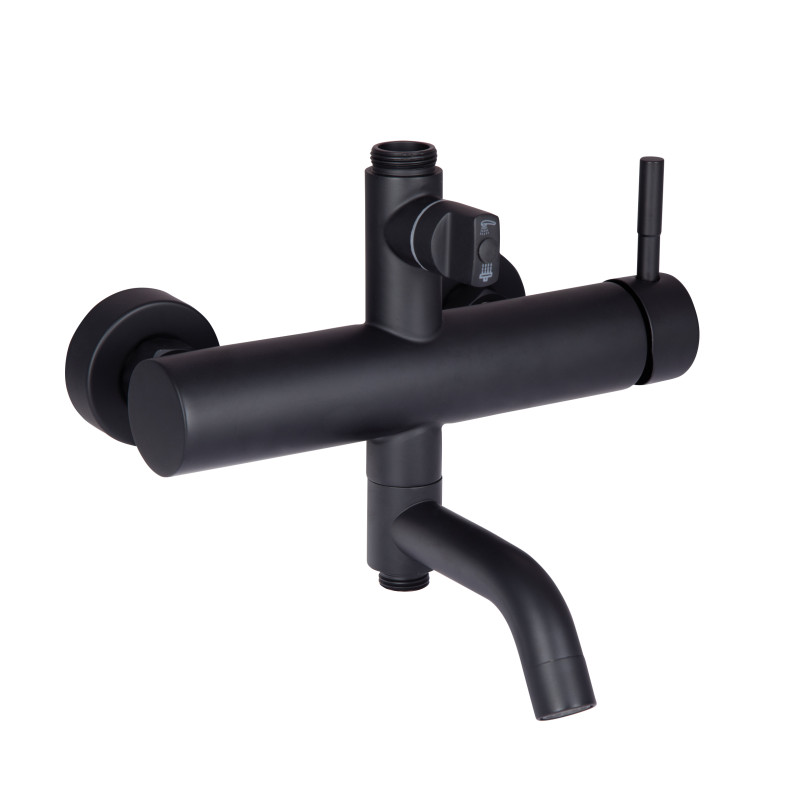 Lidz Душова система для кабіни Aria 1031 на три споживача (з виливом) (k35) LDARI1031BLA43370 Black