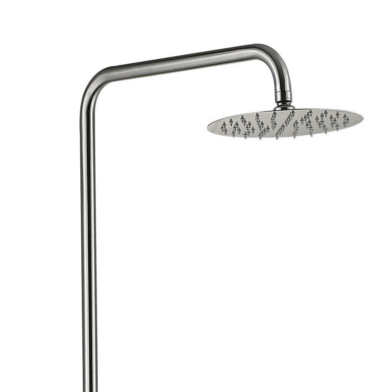 Lidz Душова система для кабіни Aria 1032 на три споживача (з виливом) (k35) LDARI1032NKS43372 Nickel