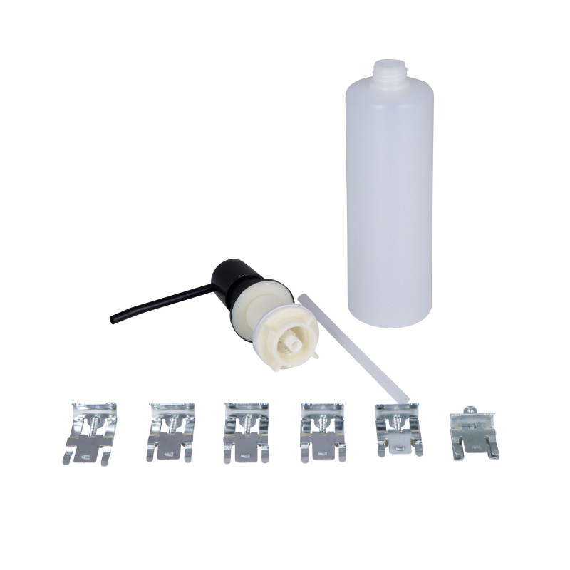 Lidz Мийка для кухні інтегрована Handmade H6050G (LDH6050GPVD43622) Brushed Grey PVD 3,0/0,8 мм