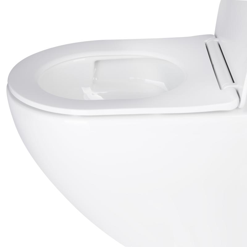 Qtap Унітаз підвісний Robin Mew безобідковий з сидінням Soft-close QT1333046EUQW