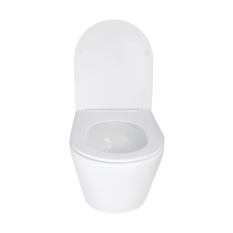 Qtap Унітаз підвісний Swan безободковий Ultra Quiet з сидінням Soft-close QT16335179W