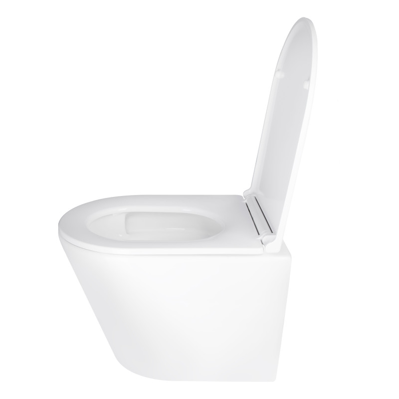 Qtap Унітаз підвісний Scorpio безободковий Ultra Quiet з сидінням Soft-close QT1433053EUQW