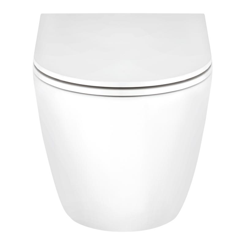 Qtap Унітаз підвісний Scorpio безободковий Ultra Quiet з сидінням Soft-close QT1433053EUQW