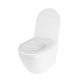 Qtap Унітаз підвісний Jay безободковий Ultra Quiet з сидінням Soft-close QT07335177W