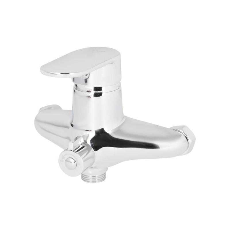 Lidz Змішувач для ванни Tani 0052 з поворотним виливом (з душовим гарнітуром) (k40) LDTAN0052CRM44960 Chrome