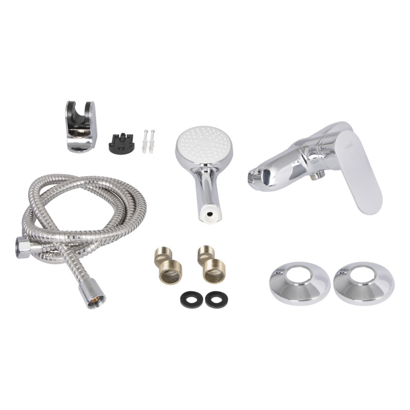 Lidz Змішувач для душу Tani 010 (з душовим гарнітуром) (k40) LDTAN010CRM44965 Chrome