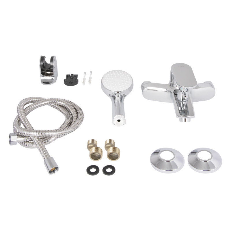 Lidz Змішувач для ванни Tani 0061 (з душовим гарнітуром) (k40) LDTAN0061CRM44963 Chrome