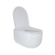 Qtap Унітаз підвісний Taurus безободковий з сидінням Soft-close QT2433084EUQW