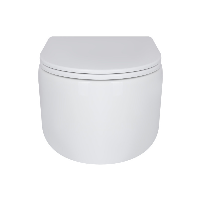 Qtap Унітаз підвісний Taurus безободковий з сидінням Soft-close QT2433084EUQW