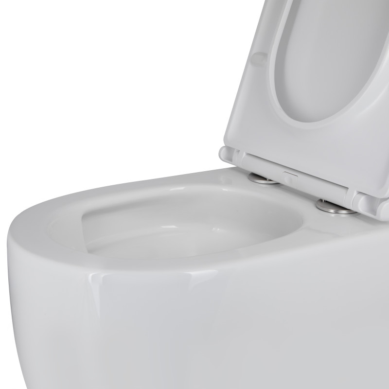 Qtap Унітаз підвісний Taurus безободковий з сидінням Soft-close QT2433084EUQW