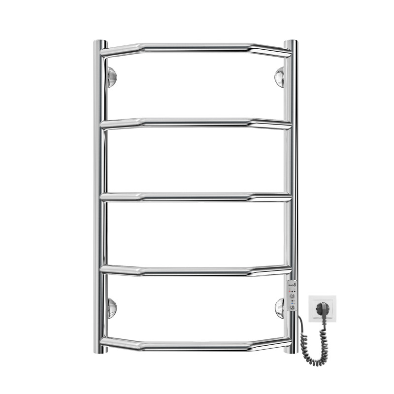 Mario Электрическое полотенцесушитель Трапеция-I 650х430 TR K таймер-регулятор (2.3.2813.10.P)