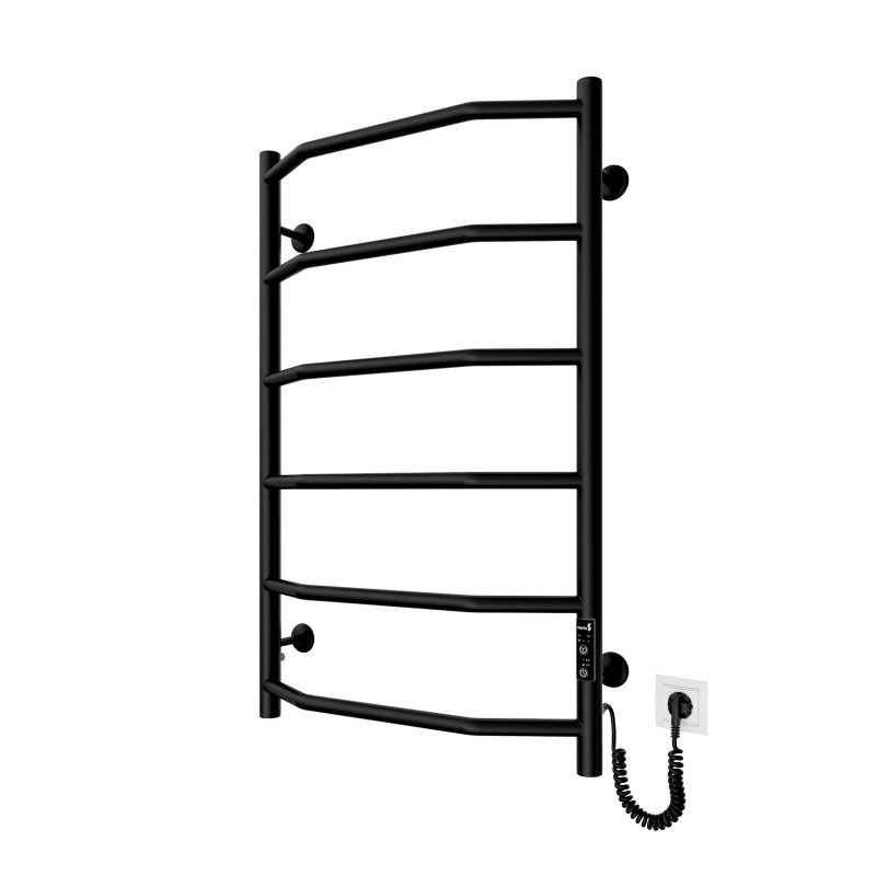 Mario Электрическое полотенцесушитель Трапеция-I 800х530 TR K таймер-регулятор (2.3.2815.10.P)