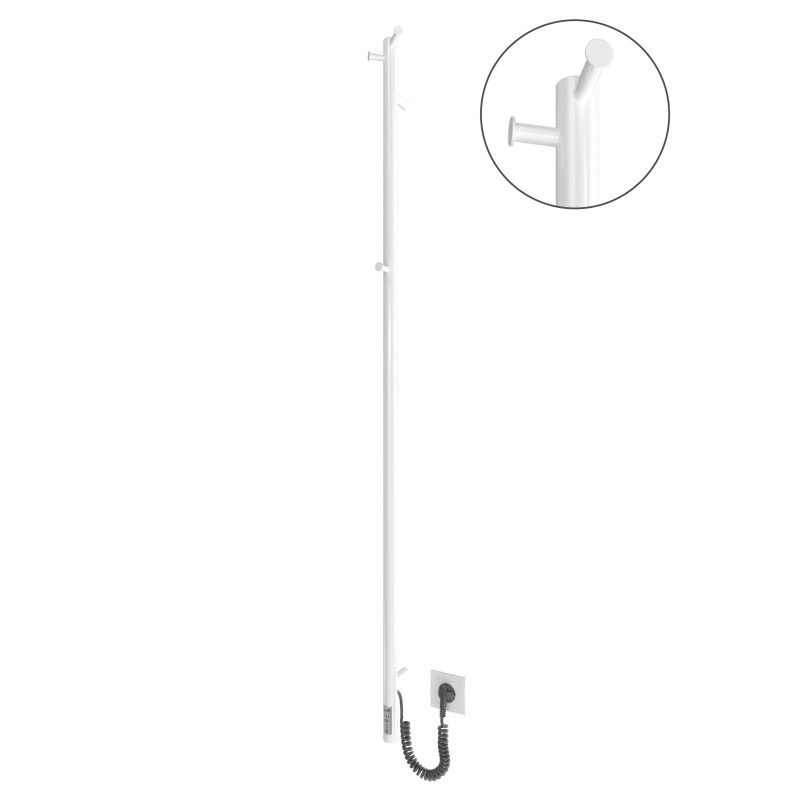 Mario Электрическое полотенцесушитель Ray-I 1500х30 TR таймер-регулятор (2.21.1103.15.Р)