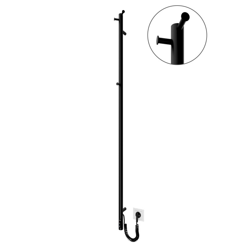 Mario Электрическое полотенцесушитель Ray-I 1500х30 TR таймер-регулятор (2.21.1103.15.Р)