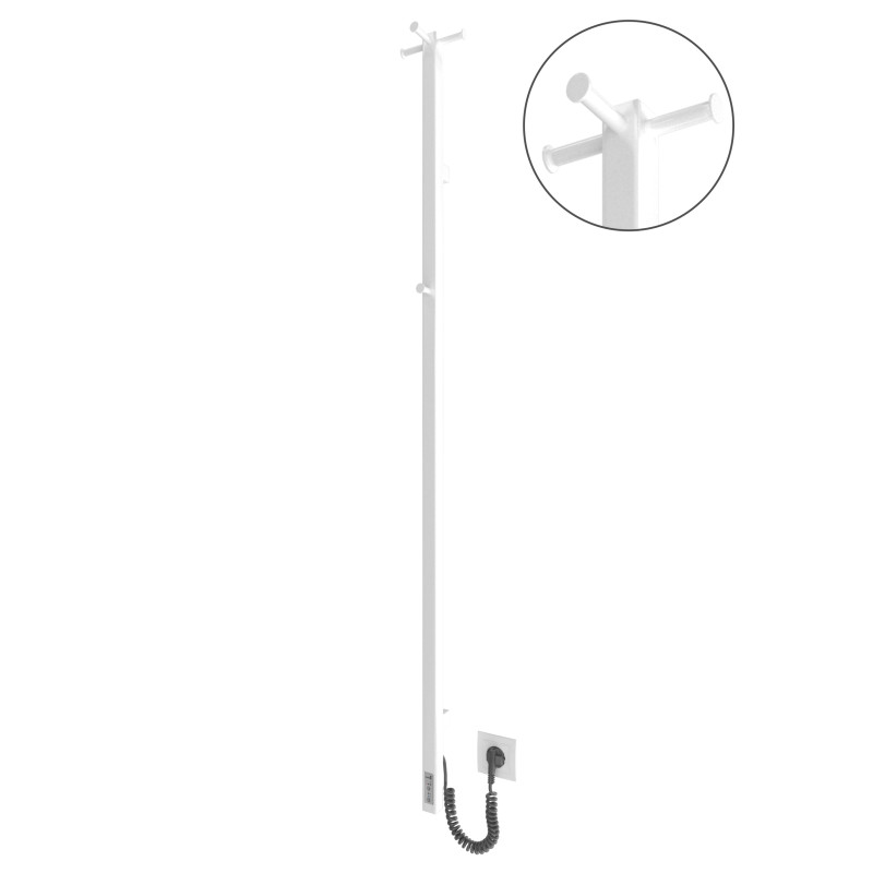 Mario Электрическое полотенцесушитель Ray Cubo-I 1500х30 TR таймер-регулятор (2.2.1203.16.Р)