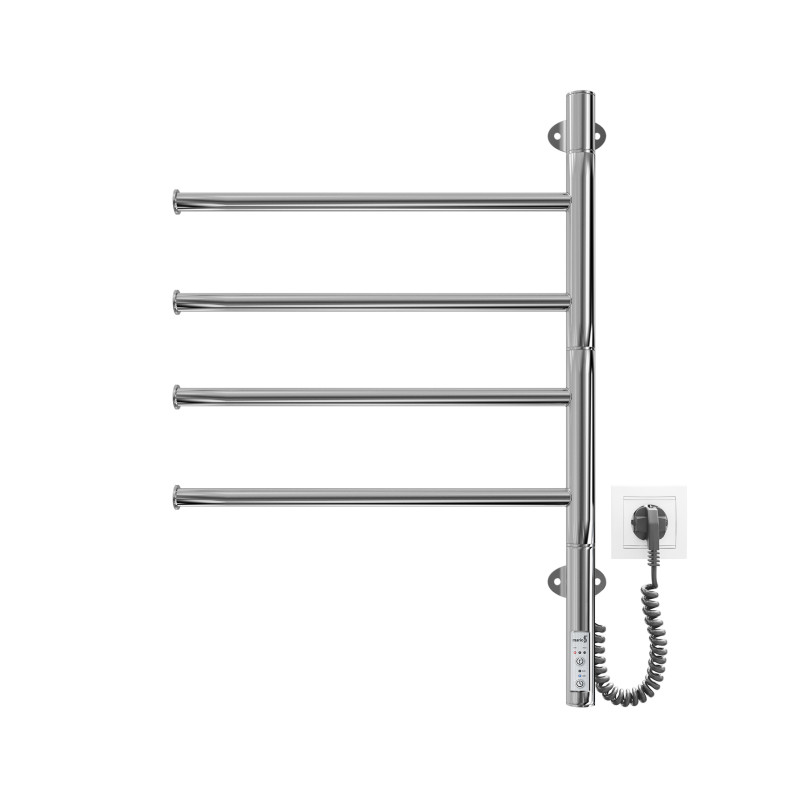 Mario Электрическое полотенцесушитель Веер-I 600х445 TR таймер-регулятор (2.3.0407.11.P)