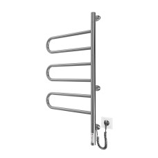 Mario Электрическое полотенцесушитель Тристар-I 800х445 TR таймер-регулятор (2.3.0506.11.P)