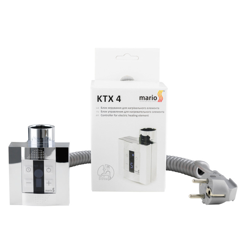 Mario Электронагреватель ТЭН KTX 300W для полотенцесушителя (5.0.4004.0.P)