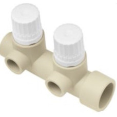 Wavin Колектор на 2 виходи з термостатичними вентилями 16/32мм (SROZI032162RCT)