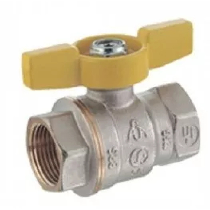 Giacomini Кран газовий кульовий 3/8" ВВ DADO © (R911X002)