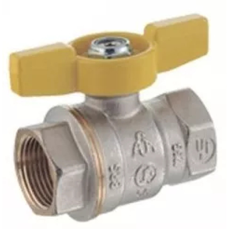 Giacomini Кран газовий кульовий 1/2" ВВ DADO © (R911X003)