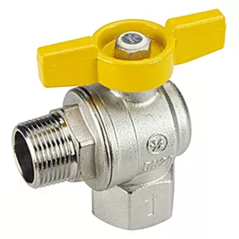 Giacomini Кран кульовий кутовий з вн. / зовн. різьб., розмір 3/4 " (R781GX004)