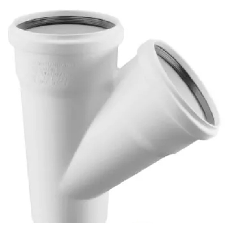 REHAU Трійник RAUPIANO PLUS 125/125 45° (120584001)