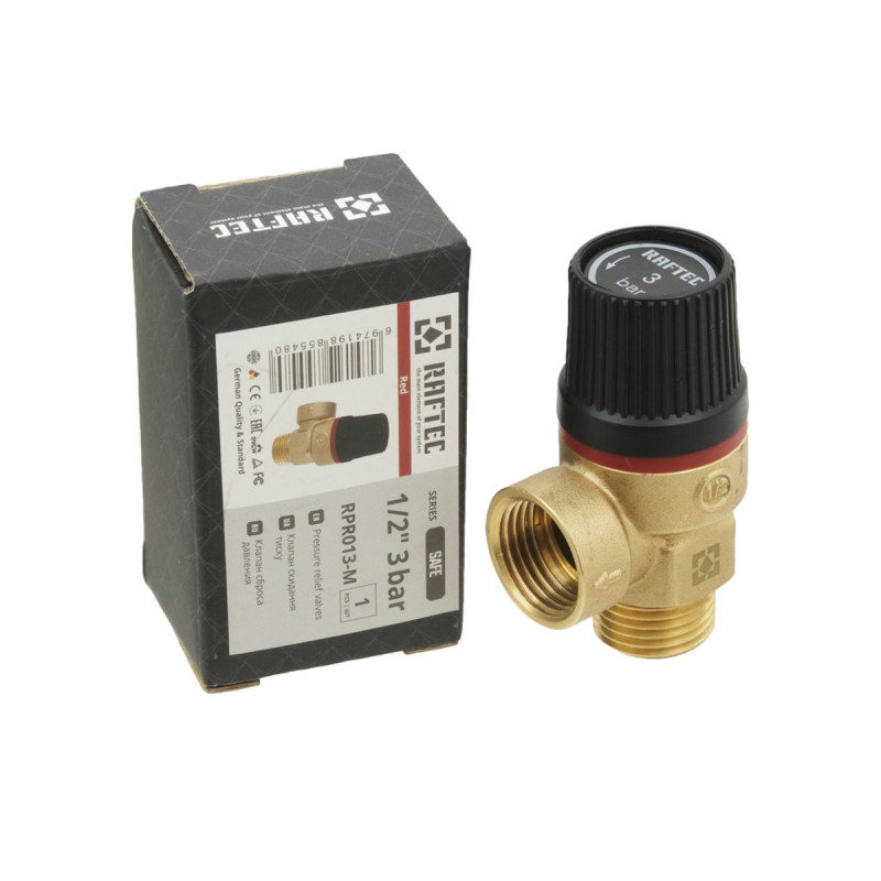 Raftec Клапан взрывной PN3 ВЗ 1/2" RPR013-M