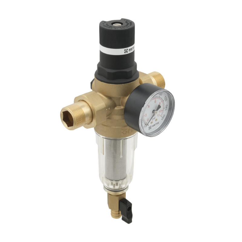 Raftec Самопромывочный фильтр с редуктором 3/4" RCFR02-C
